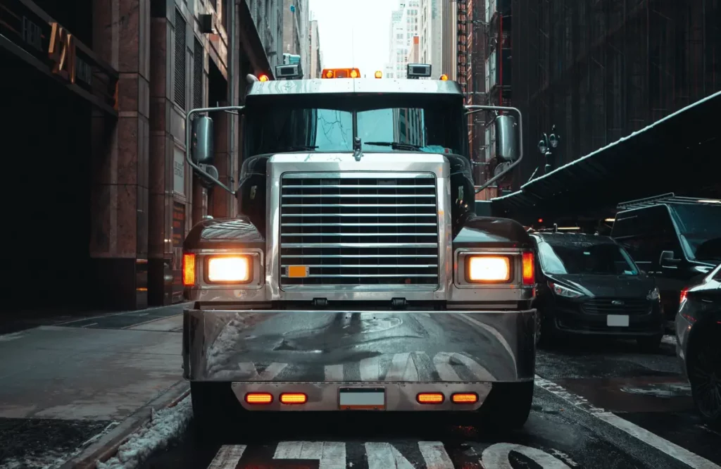 Tips for Driving a Truck Through a Large City